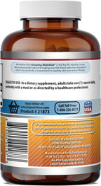 Amazing Formulas Riboflavina 400 mg Cápsulas | Suplemento de Vitamina B2 | No OGM | Sin Gluten | 240 Cápsulas