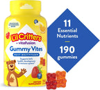 L'il Critters Gummy Vites Multivitamínico Infantil, 190 Gomitas