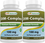 Best Naturals Complejo DIM 100 mg – 120 Cápsulas (Pack de 3)