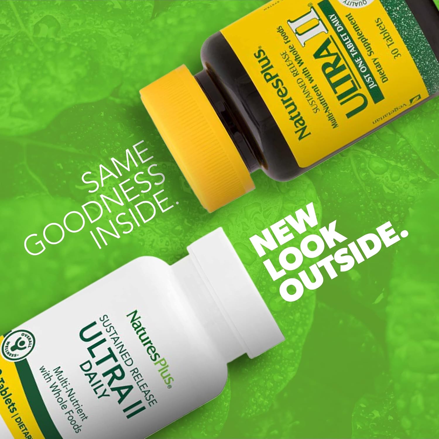 NaturesPlus Ultra II Daily - Multivitamínico con Alimentos Integrales - 30 Comprimidos
