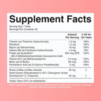 MaryRuth's Energy Dissolving Strips | B Vitamin Complex | Energy Metabolism | Vitamin B12 | Green Coffee Seed Extract | L Theanine | Strawberry Flavor | Vegan | Sugar Free | Gluten Free | 30 Count