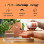 Bulletproof Brain Octane Cápsulas Blandas, 60 Cápsulas, Aceite MCT C8 Puro
