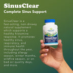 RidgeCrest Herbals SinusClear - Complete Sinus and Respiratory Health Formula