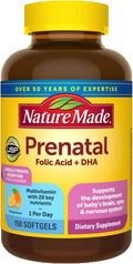 Nature Made Prenatal + DHA 200 mg, 150 Softgels