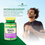 Niacina Sin Enrojecimiento 500mg – 60 Cápsulas (Pack de 2)