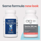 Nutricology Taurina 500 mg - Suplemento de Aminoácido en Forma Libre - 100 Cápsulas Vegetarianas