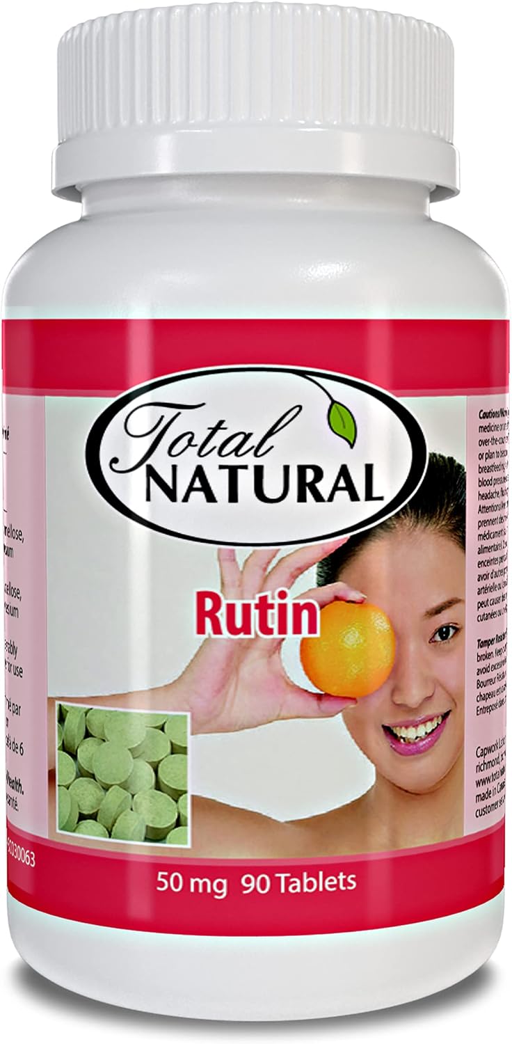 Rutina 50mg 90 Tablets - Total Natural