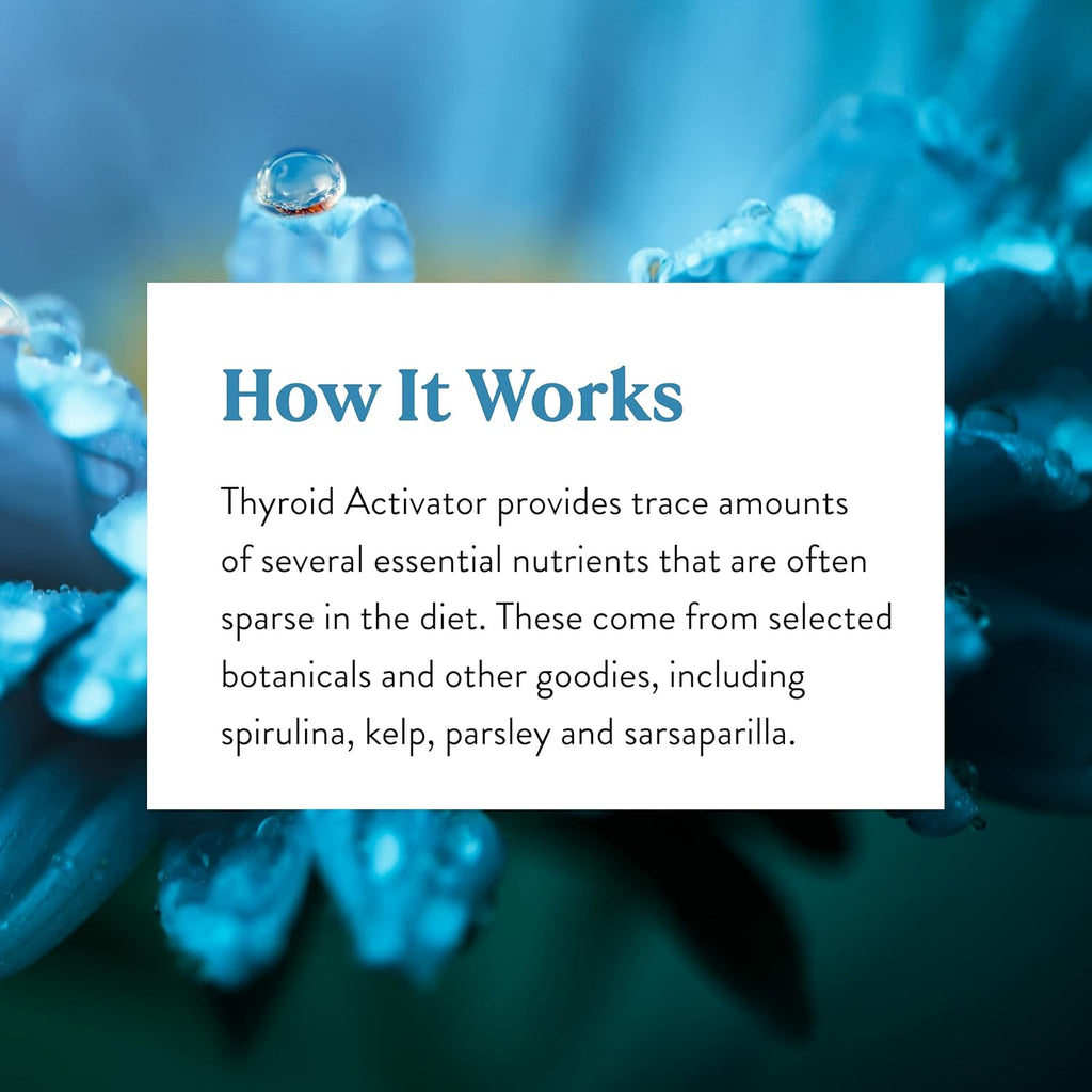 Nature's Sunshine Thyroid Activator 100 Cápsulas