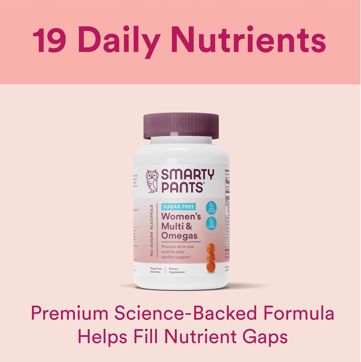 SmartyPants Multivitamínico para Mujeres en – Vitamina D3 (colecalciferol): La forma más eficaz de vitamina D para – Image 3