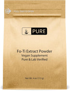 Pure Original Ingredients Extracto de Fo-Ti en Polvo (113 g) - Raíz de Polygonum Multiflorum 10:1, Puro y Fino