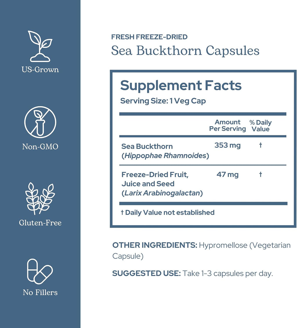 Eclectic Herb - Cápsulas de Espino Amarillo | 400 mg | 90 Unidades | Suplemento Herbal Vegano