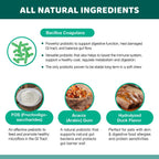 Wellnergy Probióticos y Prebióticos Diarios en Masticables Suaves para Perros y Gatos - 60 unidades