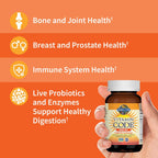 Garden of Life Vitamin Code - Vitamina D3 2000 UI - 120 Cápsulas - Complemento Alimenticio con Probióticos y Enzimas