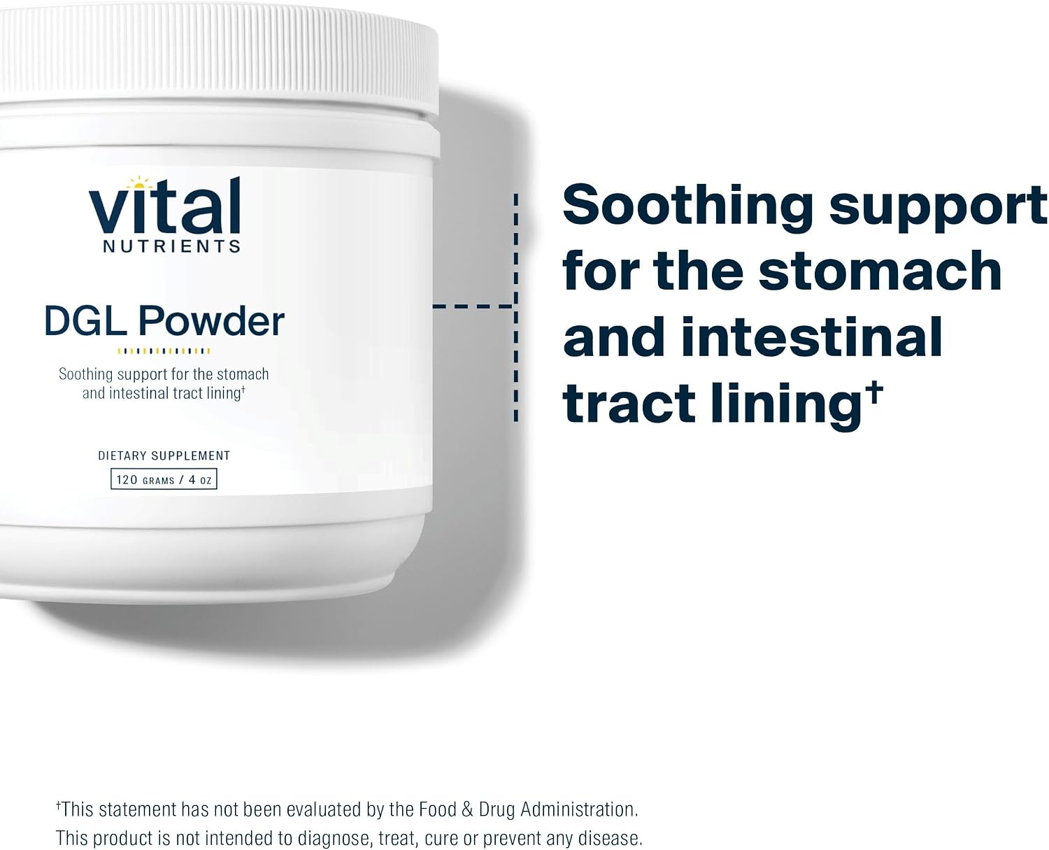 Vital Nutrients DGL en Polvo – Extracto de Regaliz Desglicirricinado para el Soporte Digestivo