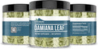 Earthborn Elements Damiana Leaf 200 Cápsulas, Puro y sin Diluir, Sin Aditivos