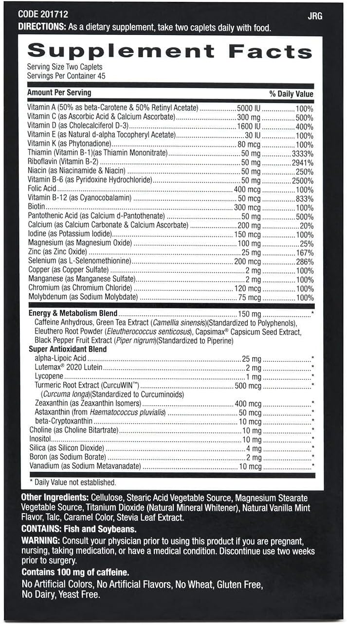 GNC Mega Men Energy & Metabolism Multivitamin - 90 Tablets