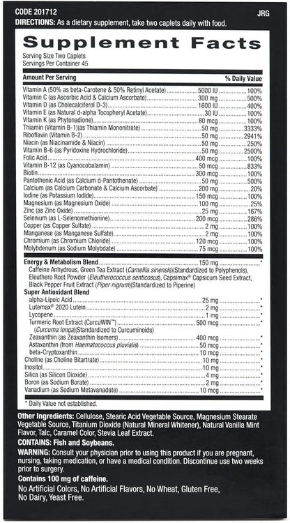 GNC Mega Men Energy & Metabolism – Extracto de cúrcuma (500 mg): Rico en curcumina, conocido por su capacidad – Image 3