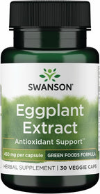 Swanson Eggplant Extract 2:1 450 mg 30 Veggie Capsules