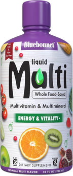 Bluebonnet Nutrition Liquid Super Earth MultiNutrient Formula - 32 fl oz (946 ml) - Sabor Tropical