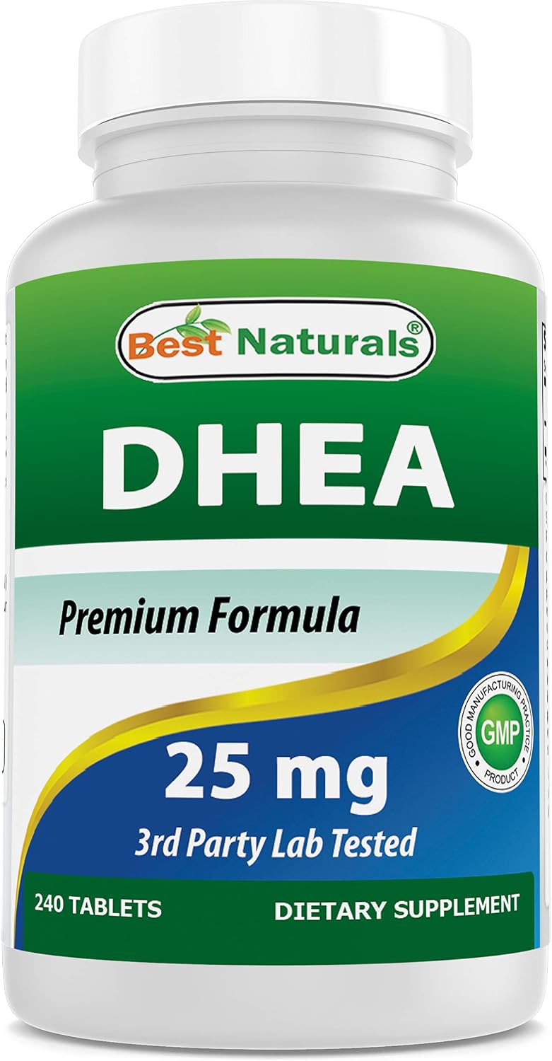 Best Naturals DHEA 25 mg - 240 Cápsulas