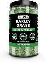 Pure Original Ingredients Cebada (Barley Grass) 730 Cápsulas - Sin Rellenos, Siempre Puro