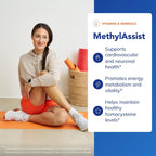 Pure Encapsulations MethylAssist - B Complex with Methylfolate and Benfotiamine - 90 Capsules