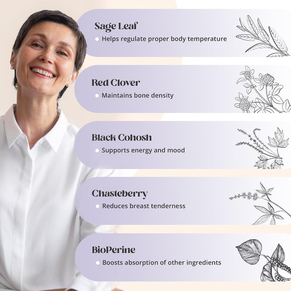 MenoRescue Complemento para la Menopausia - Alivio Completo