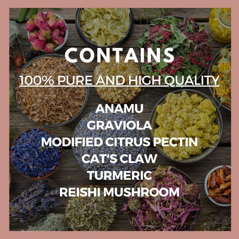 Cyst Be Gone | 1000 mg, 60 Cápsulas Veganas - Suplemento Herbal
