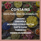 Cyst Be Gone | 1000 mg, 60 Cápsulas Veganas - Suplemento Herbal