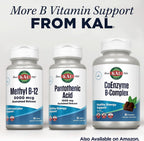 KAL Ácido Pantoténico 1000mg, Liberación Sostenida - Vitamina B5