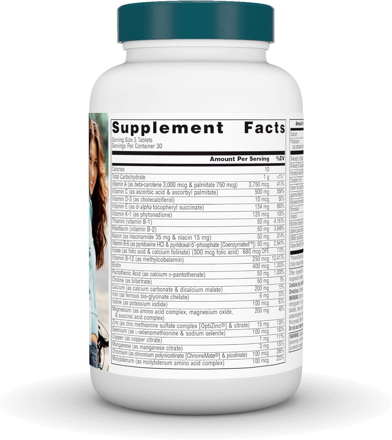 Source Naturals Women's Life Force Multiple – Multivitamínico diario para mujeres – 90 comprimidos