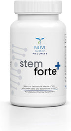 NuVi Global Stemforte Plus - Suplemento para Salud Celular y Telómeros - 90 Cápsulas