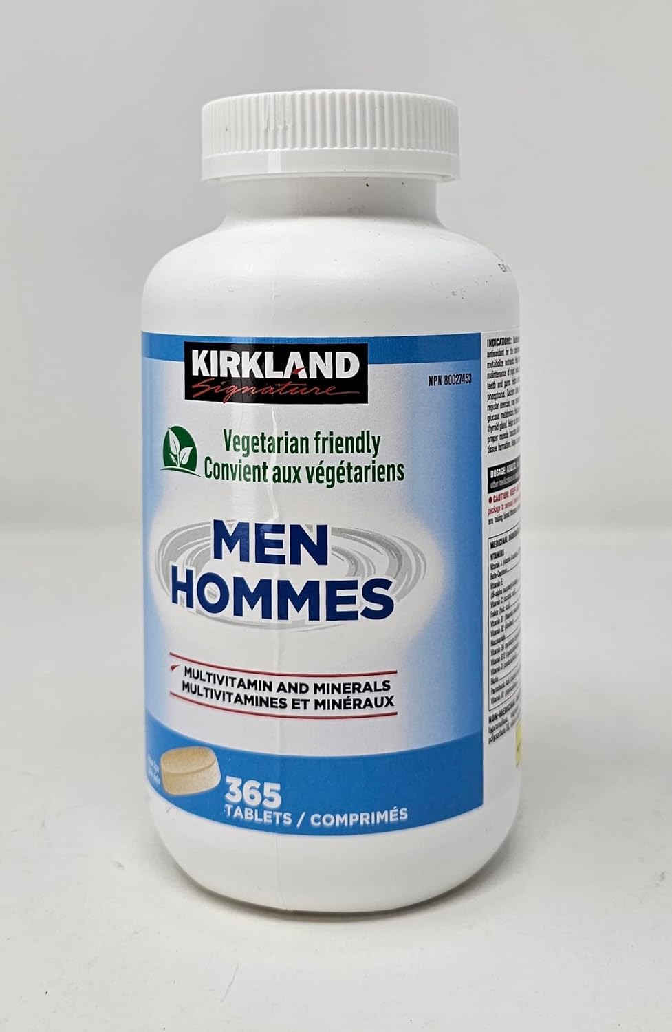 Kirkland Signature Multivitamínico para Hombres, 365 Comprimidos
