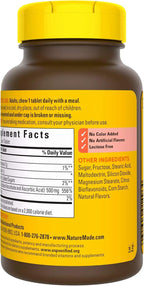 Nature Made Vitamin C 500 mg Chewable Tablets Citrus Flavor - 60 Count (Pack of 3)