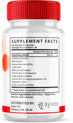 Glycogen Balance Cápsulas - Fórmula Avanzada para el Equilibrio del Glucógeno (120 Cápsulas)