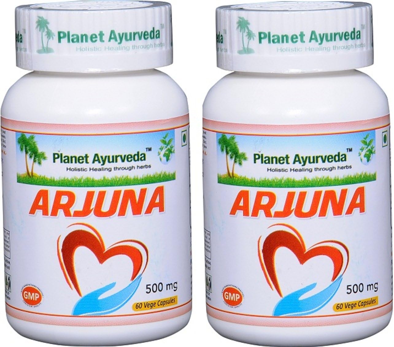 Arjuna 500mg Cápsulas Veganas - Planet Ayurveda