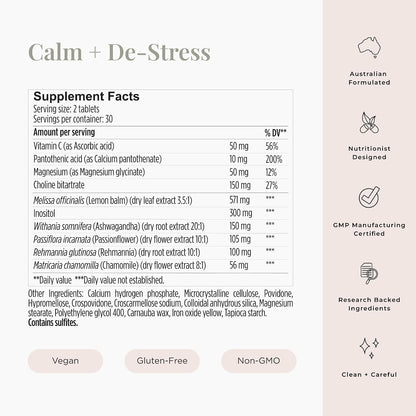 JSHealth Calm + Destress - 60 Cápsulas – Image 5