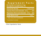 Premier Research Labs Calcio y Magnesio en Polvo - Polvo de Calcio Coral Natural para la Salud Ósea - 227 g