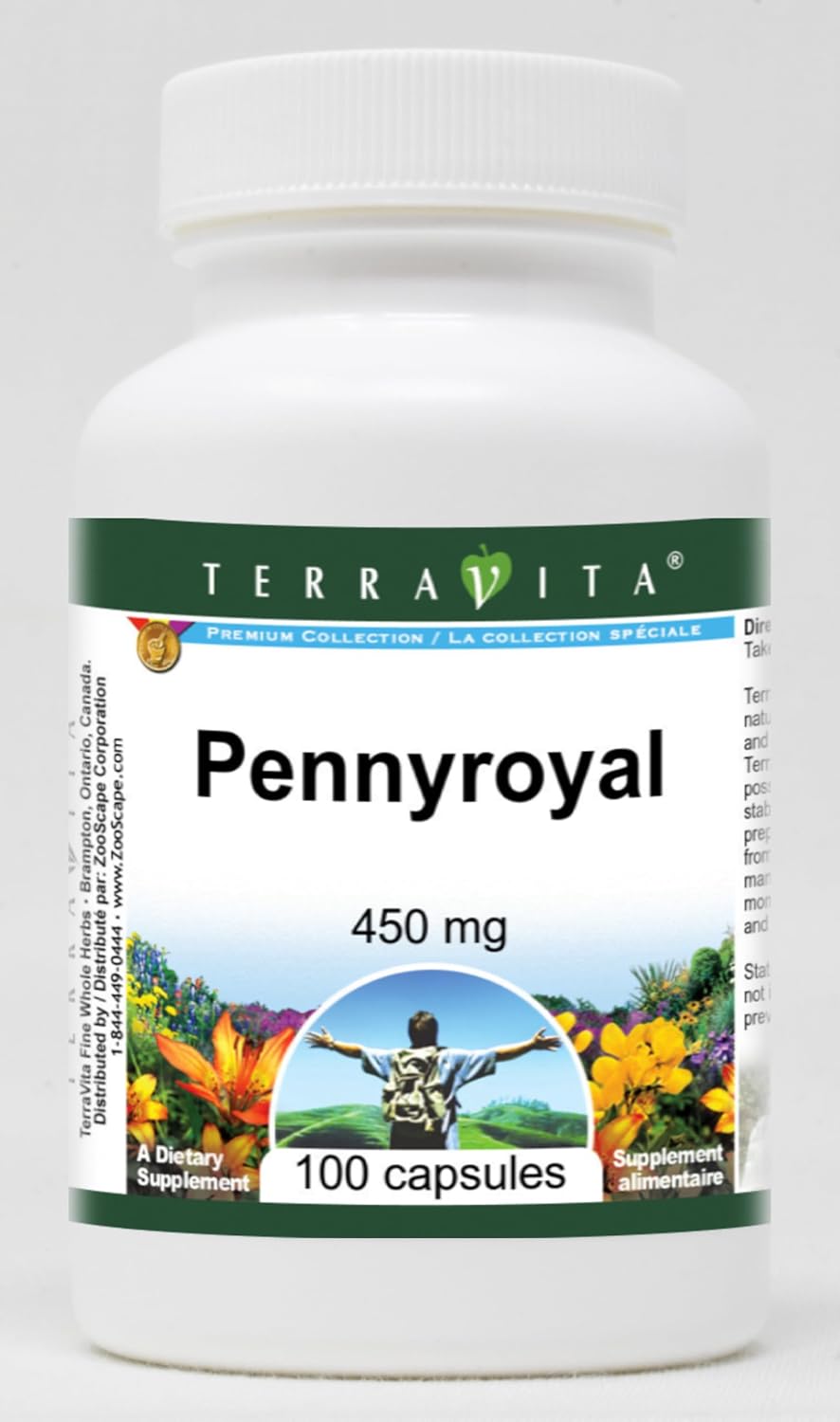Poleo 450 mg (100 Cápsulas) – TerraVita