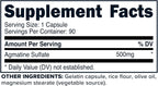 Primaforce Sulfato de Agmatina 500 mg, 90 Cápsulas - Suplemento No-GMO, Sin Gluten