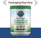 Garden of Life Raw Organic Perfect Food Green Superfood Juiced Greens Powder - Chocolate, 60 Raciones