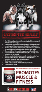 Ultimate Bully - Suplemento Canino de Máximo Rendimiento, 60 Comprimidos