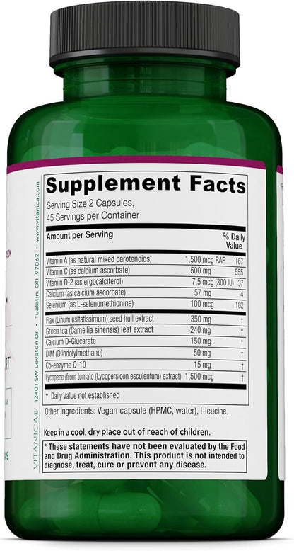 Vitanica BreastBlend - Suplemento para la – Vitamina A: contribuye al mantenimiento de la visión, la piel y las – Image 2