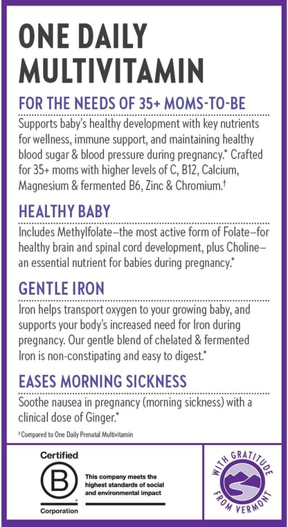 New Chapter Vitaminas Prenatales para – Colina: Nutriente esencial para el desarrollo del sistema nervioso del – Image 7