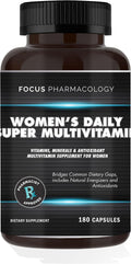 3 Month Supply Women's Daily Super MultiVitamin for Women - 180 Ct Blend of Vitamins