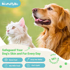 Cardo Mariano para Perros - Apoyo Hepático y Renal, con Aceite de Salmón de Alaska y Cúrcuma - Complemento Herbario Formulado por Veterinarios (2 Envases de 59 ml)