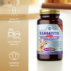 Solgar Kangavites Multivitamínico y Mineral Comprimidos Masticables, Sabor Bouncin' Berry, 120 Unidades