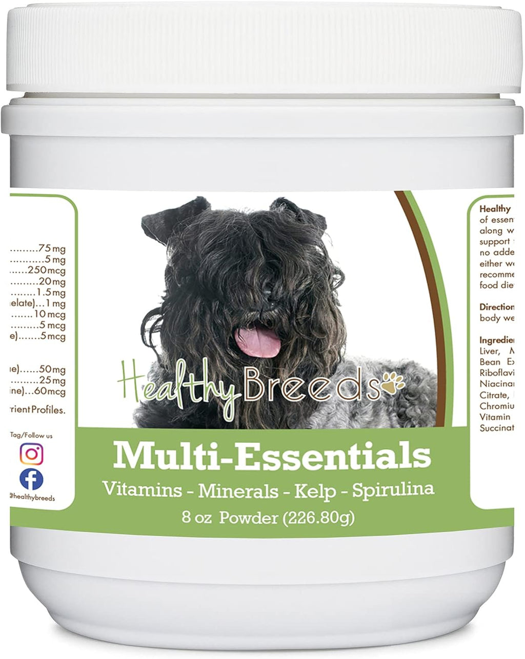 Healthy Breeds Kerry Blue Terrier Multi-Essentials Powder for Dogs - 8 oz