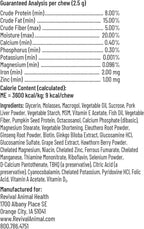 Breeder’s Edge Oxy Stud Multivitamínico para Perros y Gatos Pequeños (60 chews)