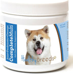 Healthy Breeds Akita Multivitamínico Todo en Uno - 60 Masticables Blandos